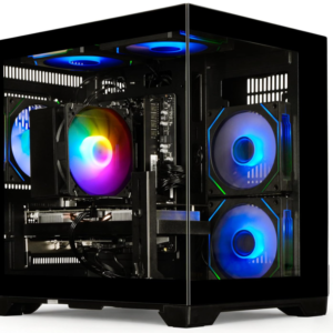 LXZ Gaming PC Desktop Ryzen 7 5700X | GeForce RTX 5060 8GB | 1TB SSD | 16GB DDR4 RAM | High-Performance PC for AAA Gaming, Streaming & Creative Work
